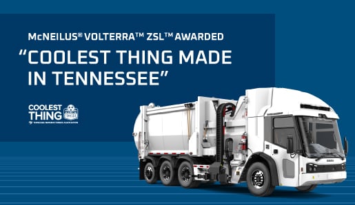 MCNEILUS® VOLTERRA™ ZSL™ WINS 2025 “COOLEST THING MADE IN